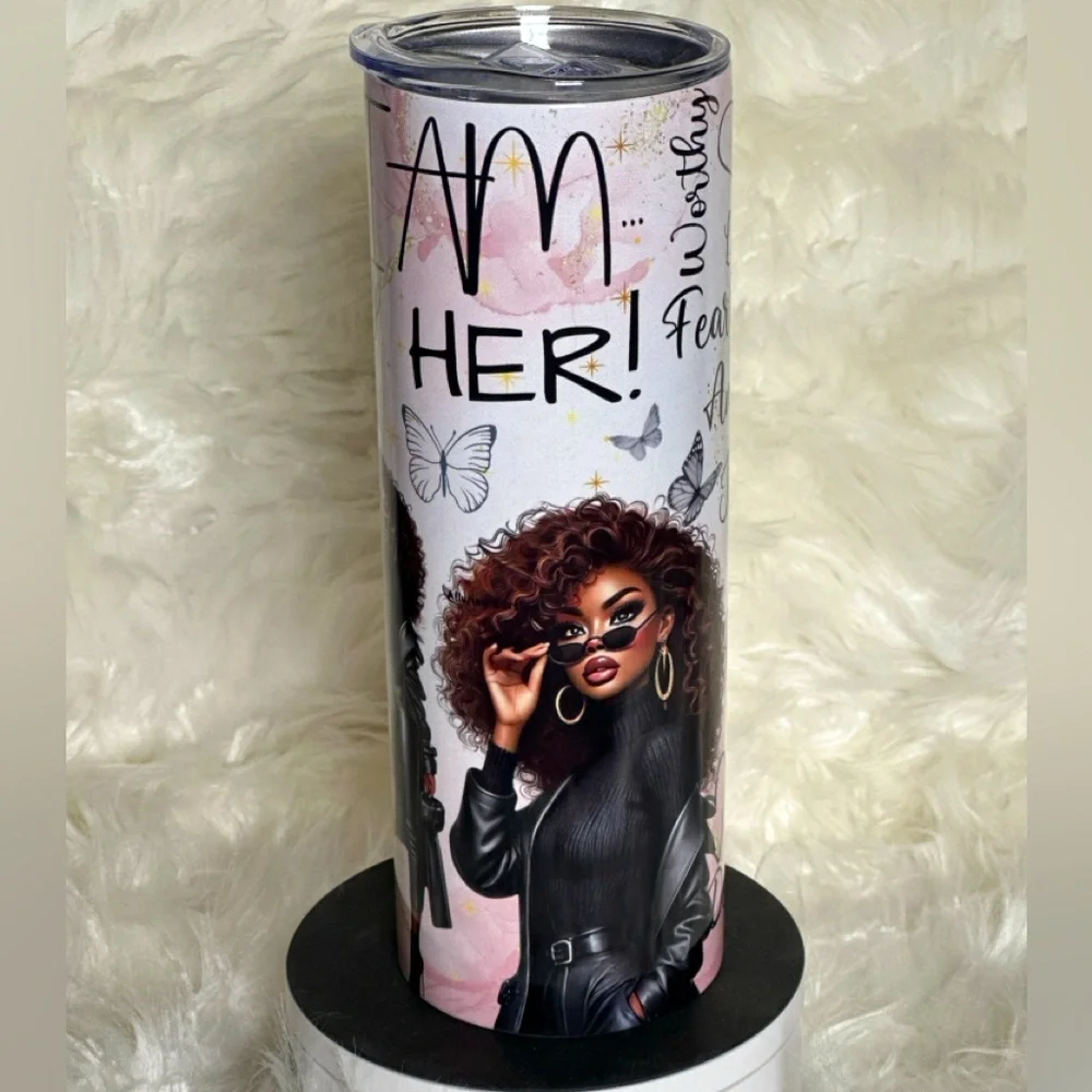 I AM HER! 20 oz. Stainless Steel‎ Tumbler